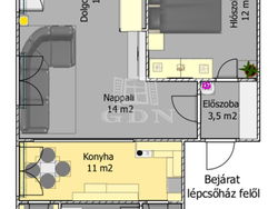 Diósd Lakás (téglaépítésű)