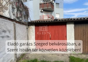 Eladó garázs Szeged, 14m2